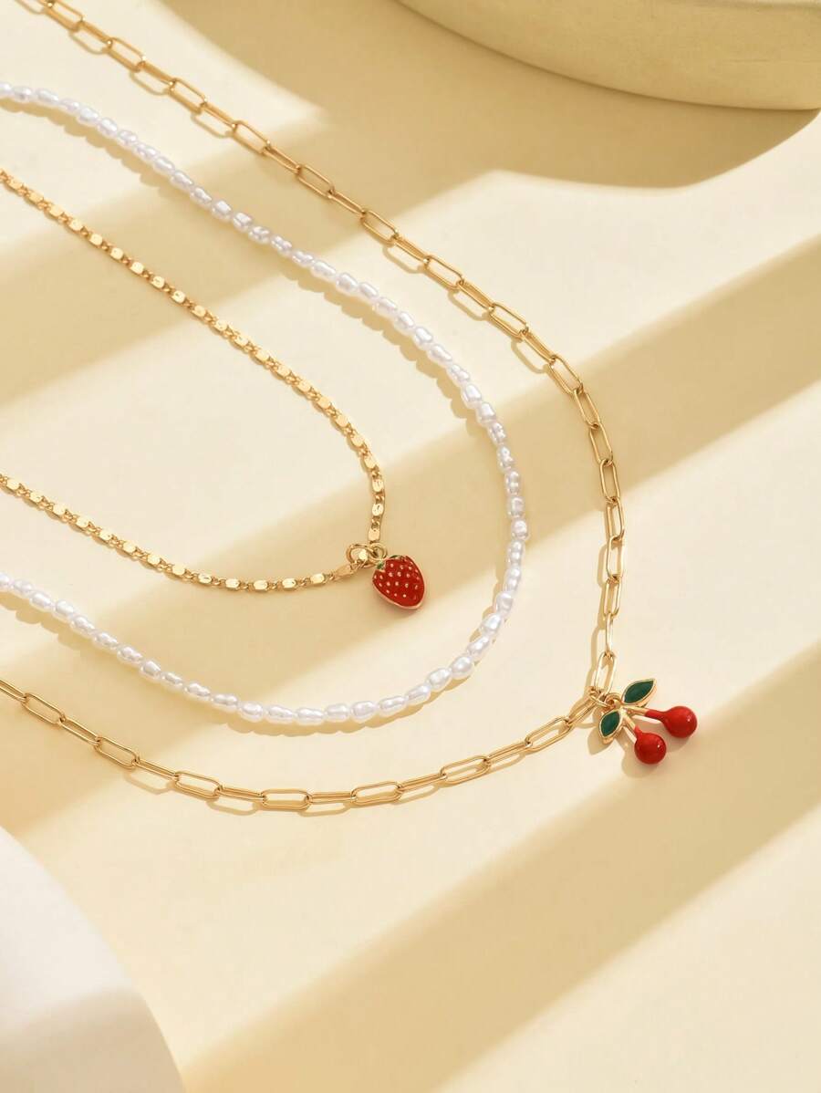 Tipo di stile:Fragola+ciliegia
