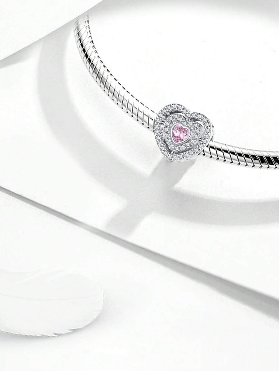 Tipo di stile:A forma di cuore con diamante pieno