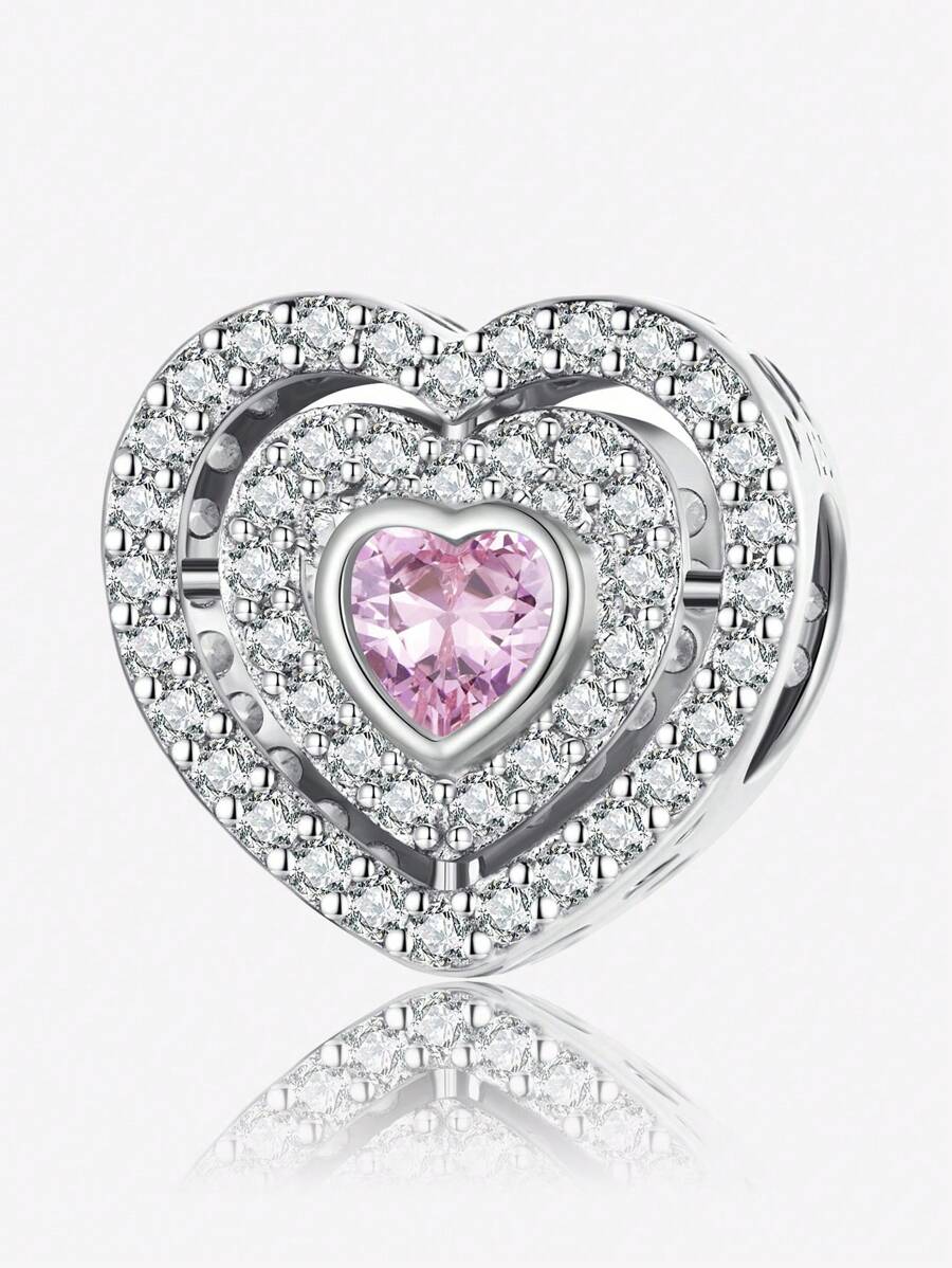 Tipo di stile:A forma di cuore con diamante pieno