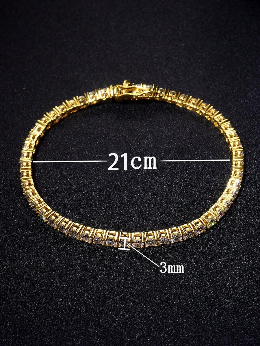 Tipo di stile:Bracciale con diamanti a quattro punte
