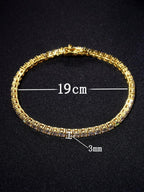 Tipo di stile:Bracciale con diamanti a quattro punte