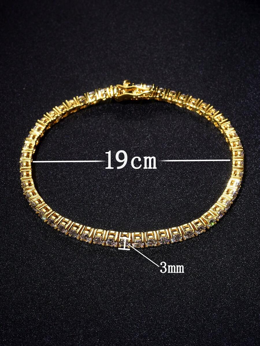 Tipo di stile:Bracciale con diamanti a quattro punte