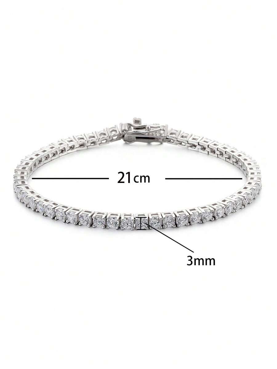 Tipo di stile:Bracciale con diamanti a quattro punte