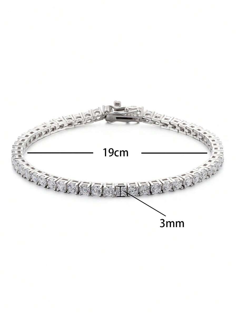 Tipo di stile:Bracciale con diamanti a quattro punte