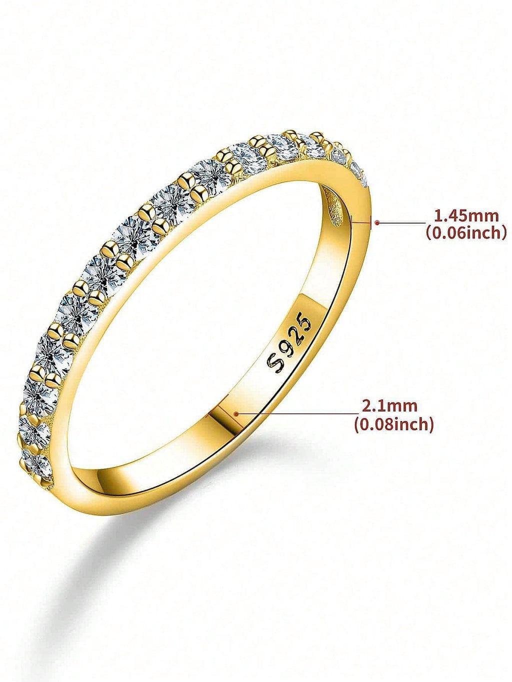 Tipo di stile:Anello di coda a corona impostato in gruppo