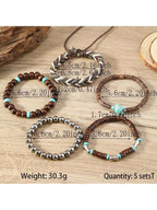 Tipo di stile:Set di bracciali tartaruga