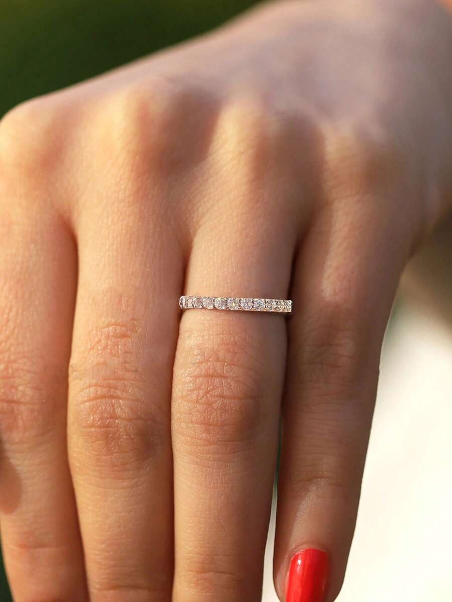 Tipo di stile:Anello di coda a corona impostato in gruppo