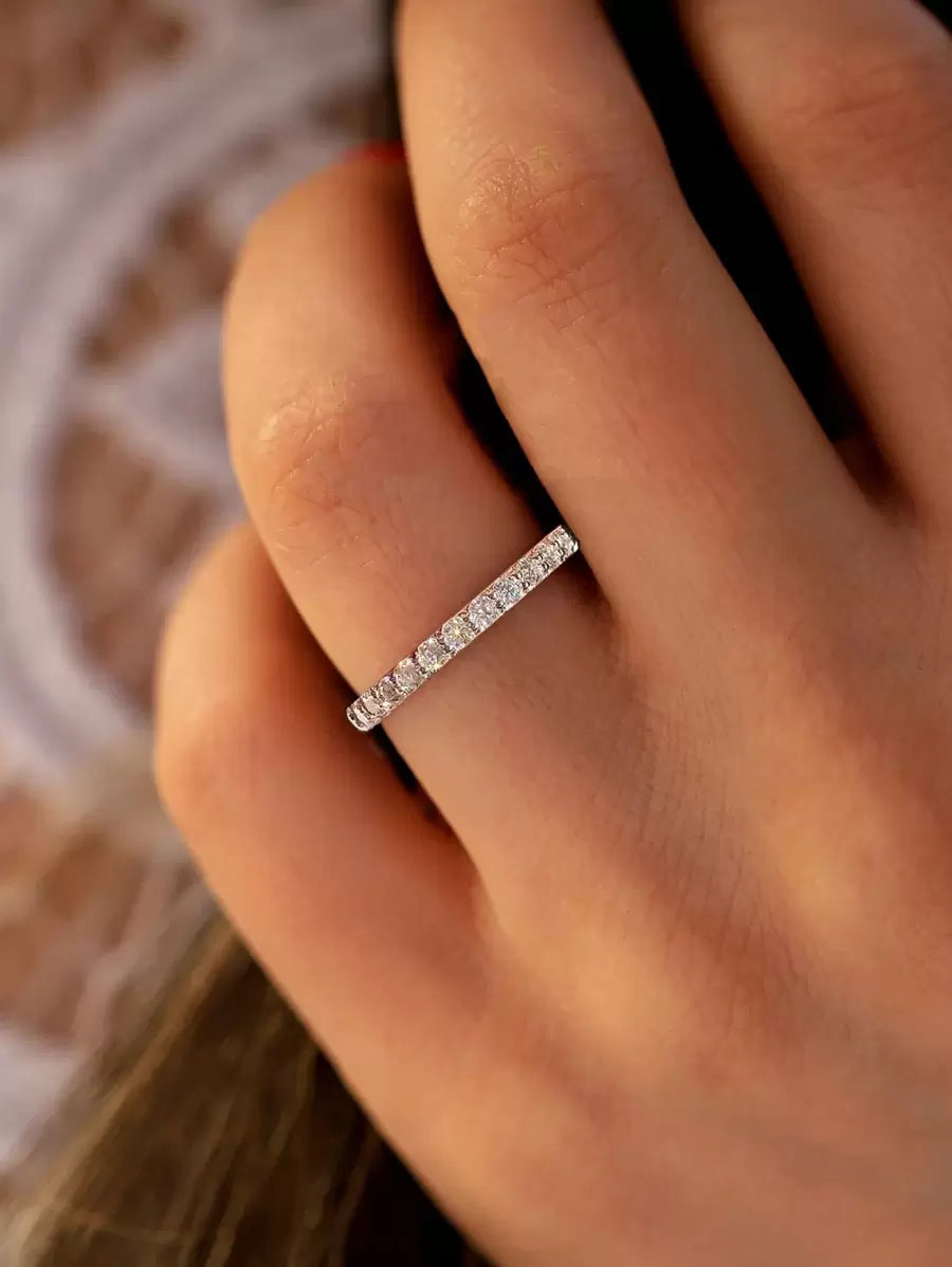 Tipo di stile:Anello di coda a corona impostato in gruppo