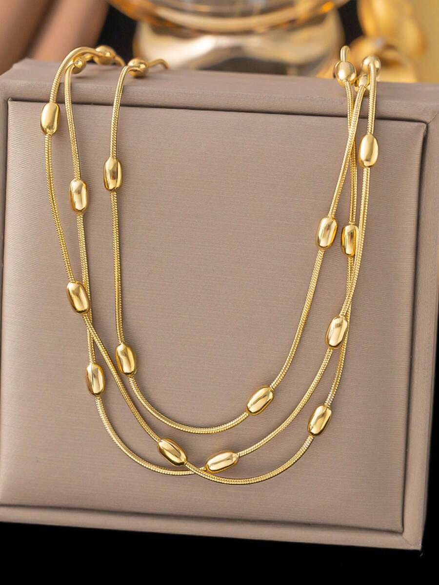 Tipo di stile:Collana lunga a strato singolo