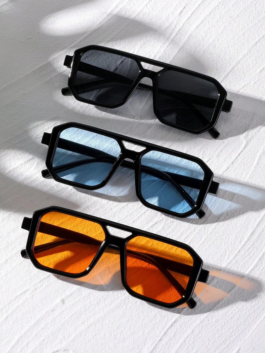 Colore delle lenti:3 pezzi (nero, blu e arancione)