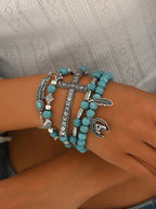 Tipo di stile:Set di bracciali a ferro di cavallo con piume