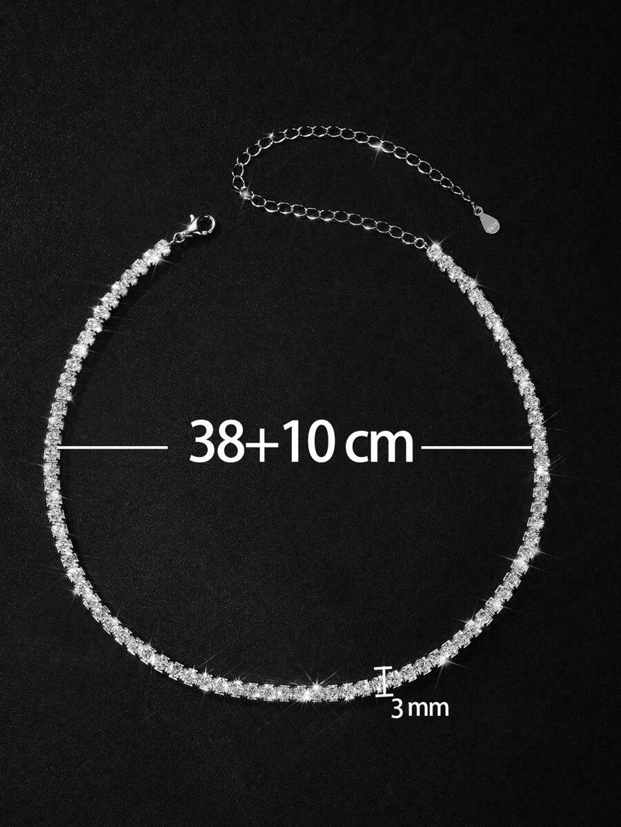 Tipo di stile:Collana tennis a quattro punte con diamanti