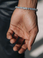 Tipo di stile:Bracciale con diamanti a quattro punte
