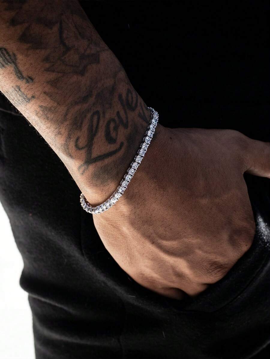 Tipo di stile:Bracciale con diamanti a quattro punte
