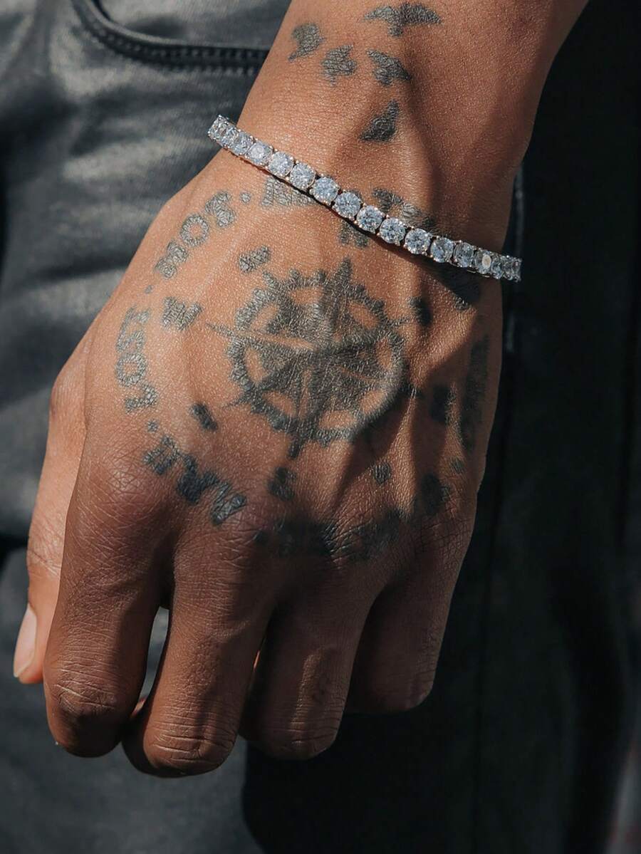 Tipo di stile:Bracciale con diamanti a quattro punte