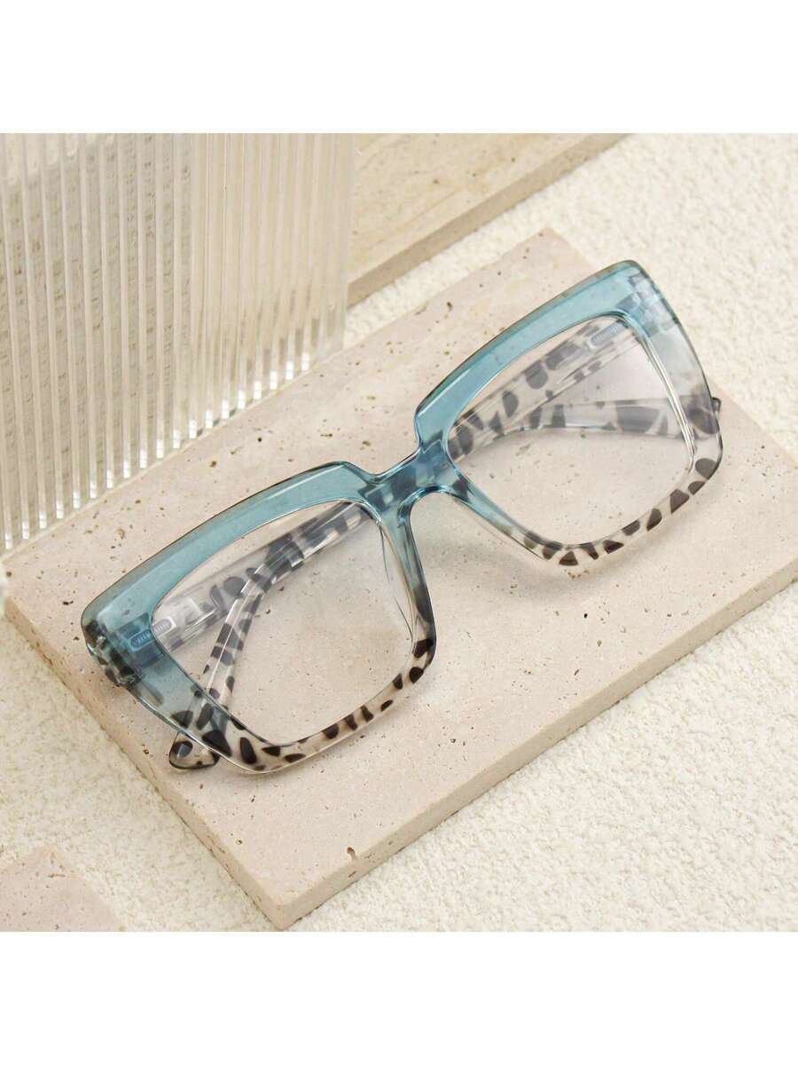 Colore della montatura:Leopardo blu trasparente