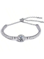 Tipo di stile:Bracciale tennis da 2 carati