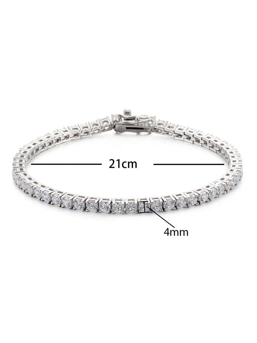 Tipo di stile:Bracciale con diamanti a quattro punte