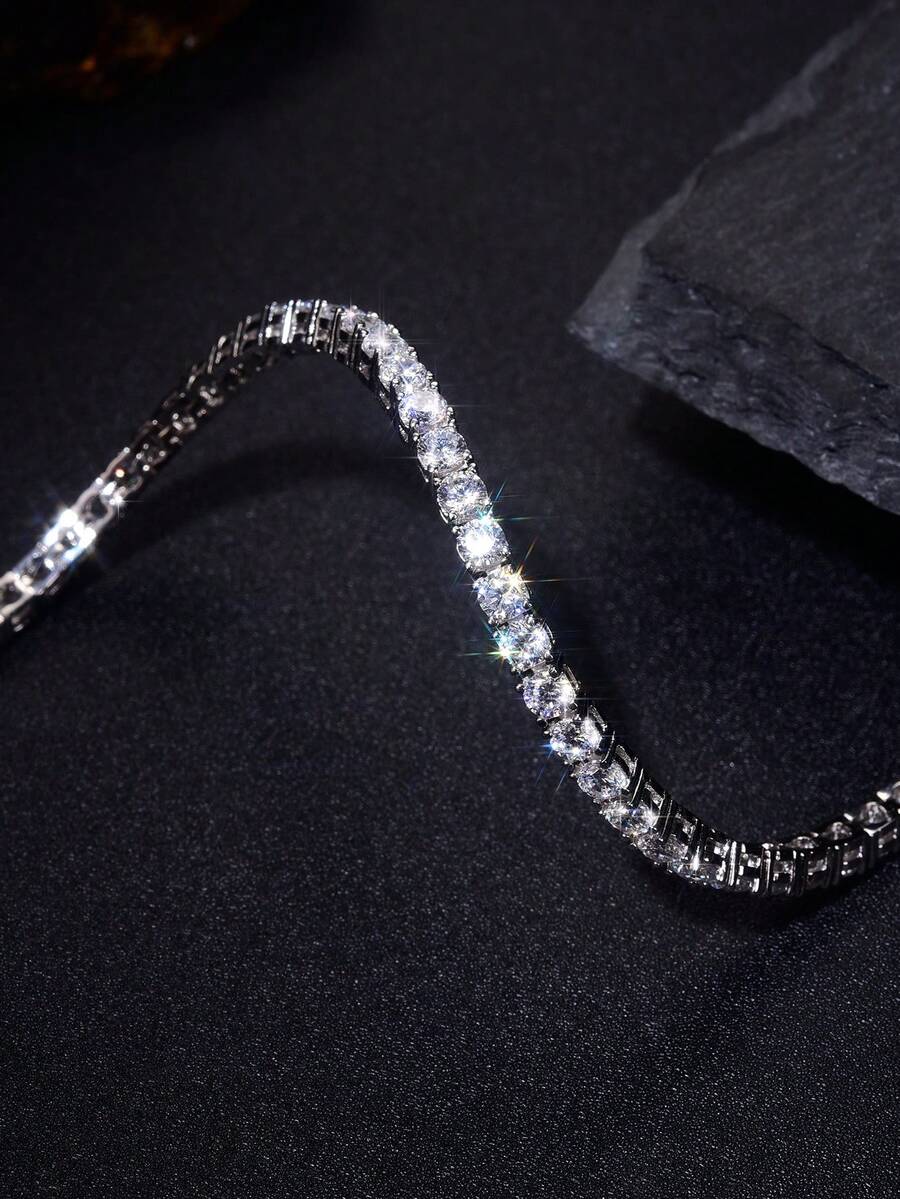 Tipo di stile:Bracciale con diamanti a quattro punte