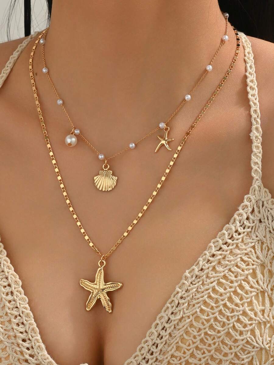 Tipo di stile:Ciondolo a forma di stella marina