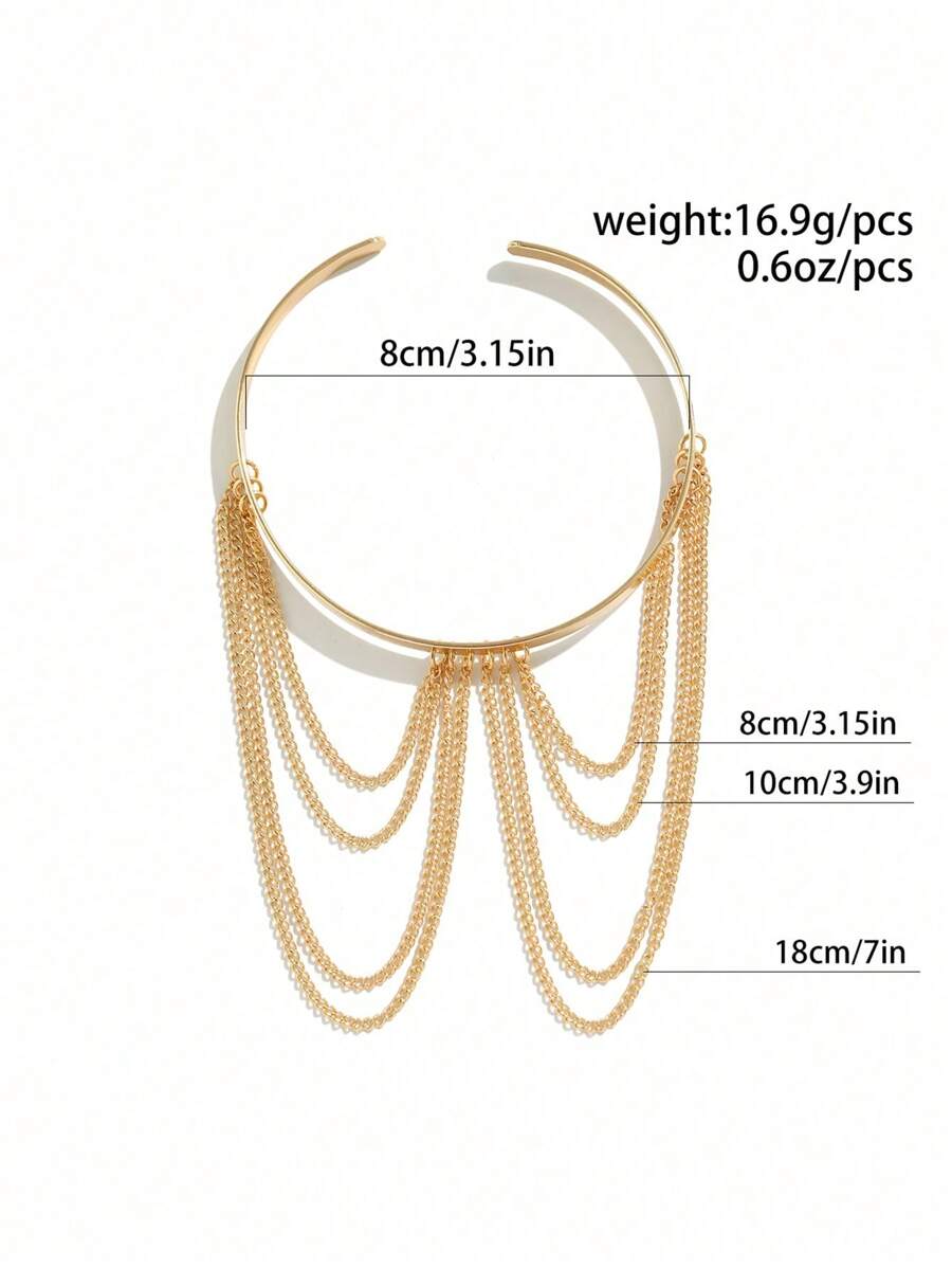 Colore:Bracciale con nappa dorata