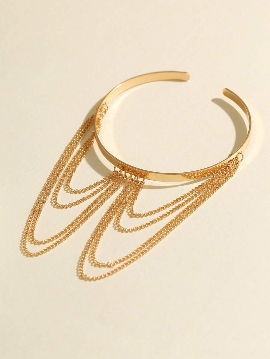Colore:Bracciale con nappa dorata