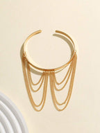 Colore:Bracciale con nappa dorata