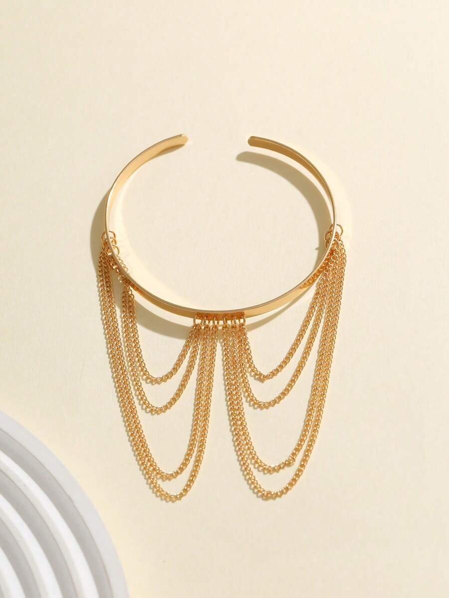 Colore:Bracciale con nappa dorata