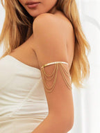 Colore:Bracciale con nappa dorata
