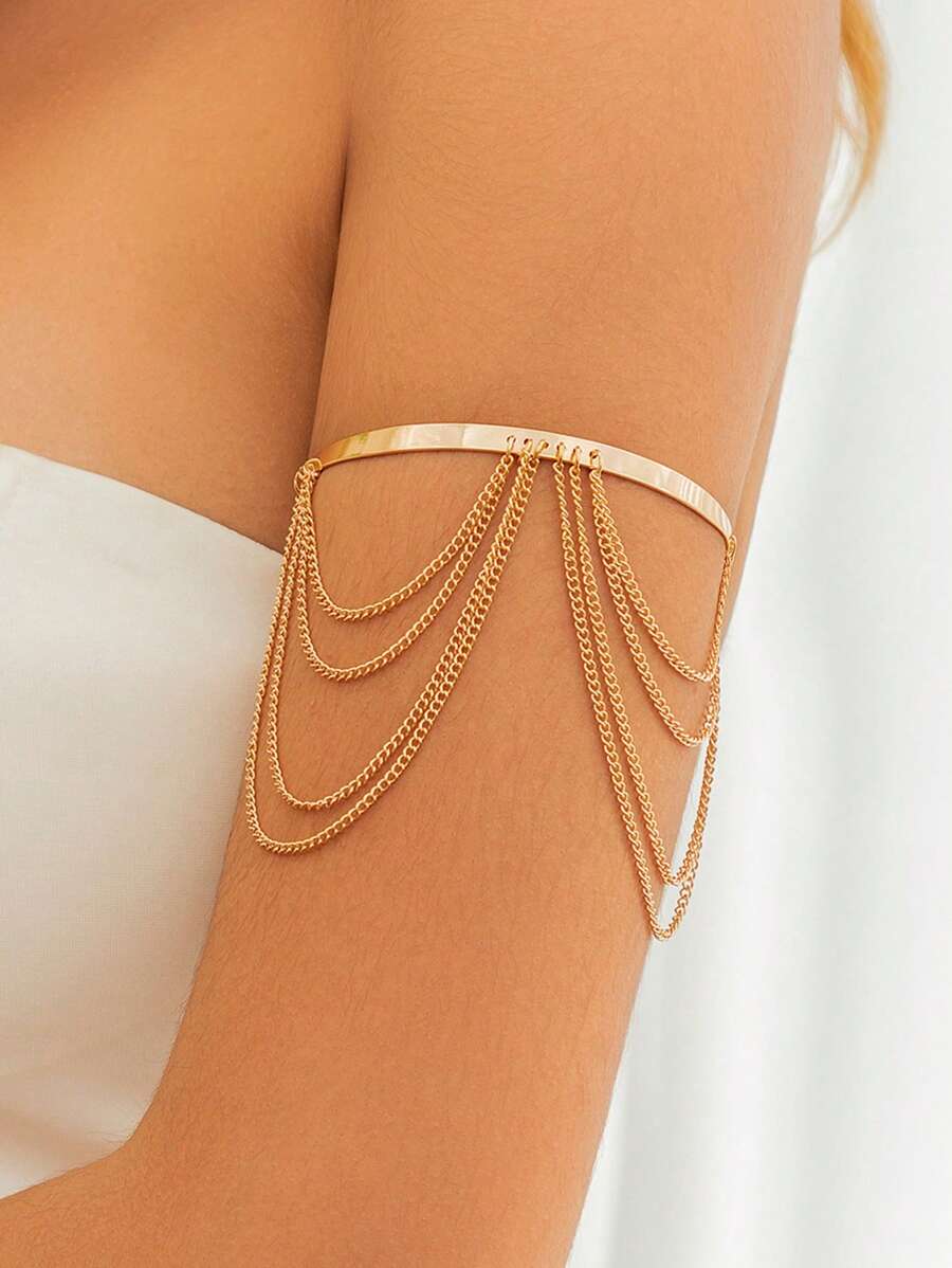 Colore:Bracciale con nappa dorata