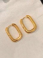 Colore:Orecchini a forma di U in oro