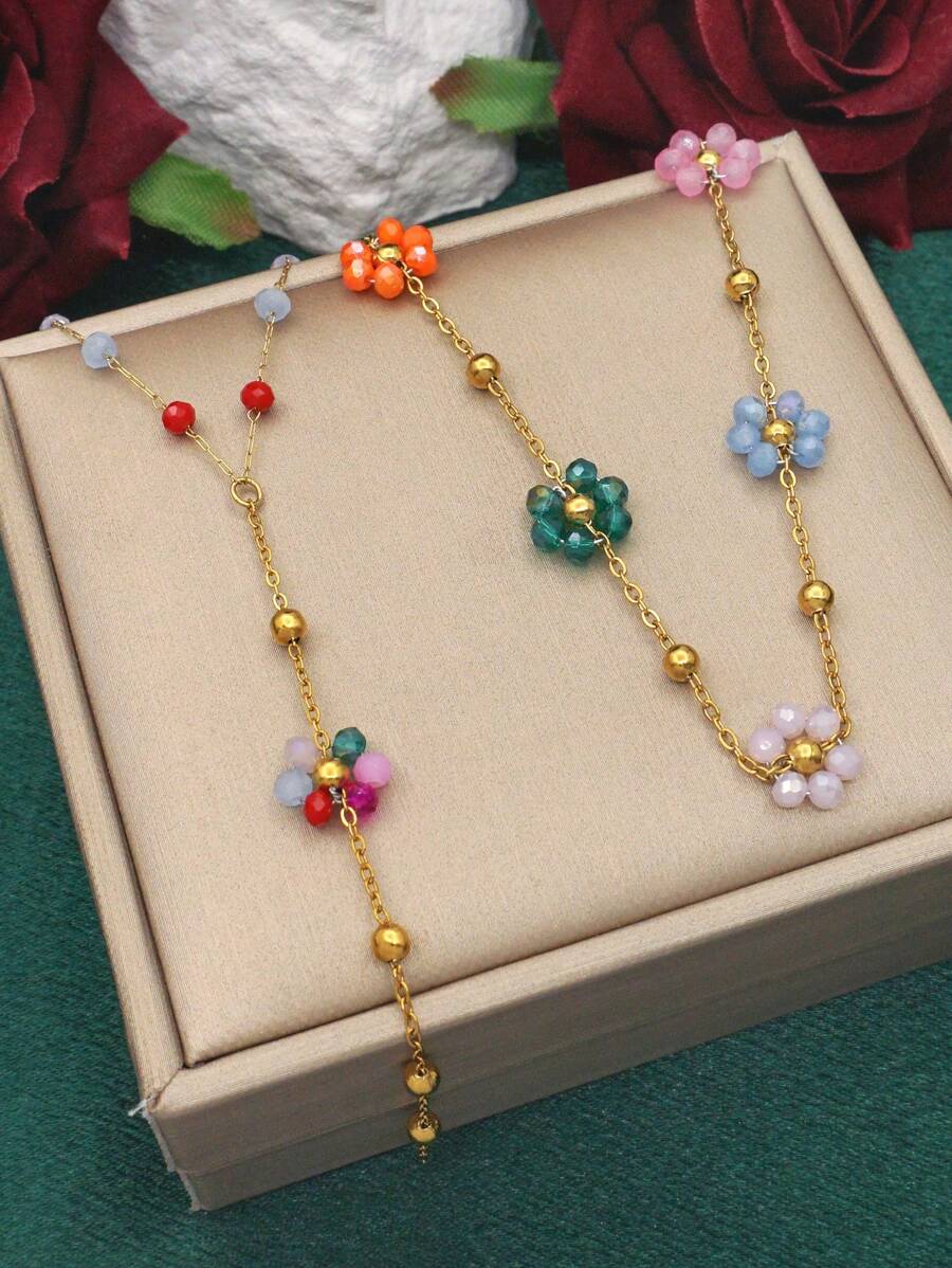 Colore:Catena a forma di Y multicolore