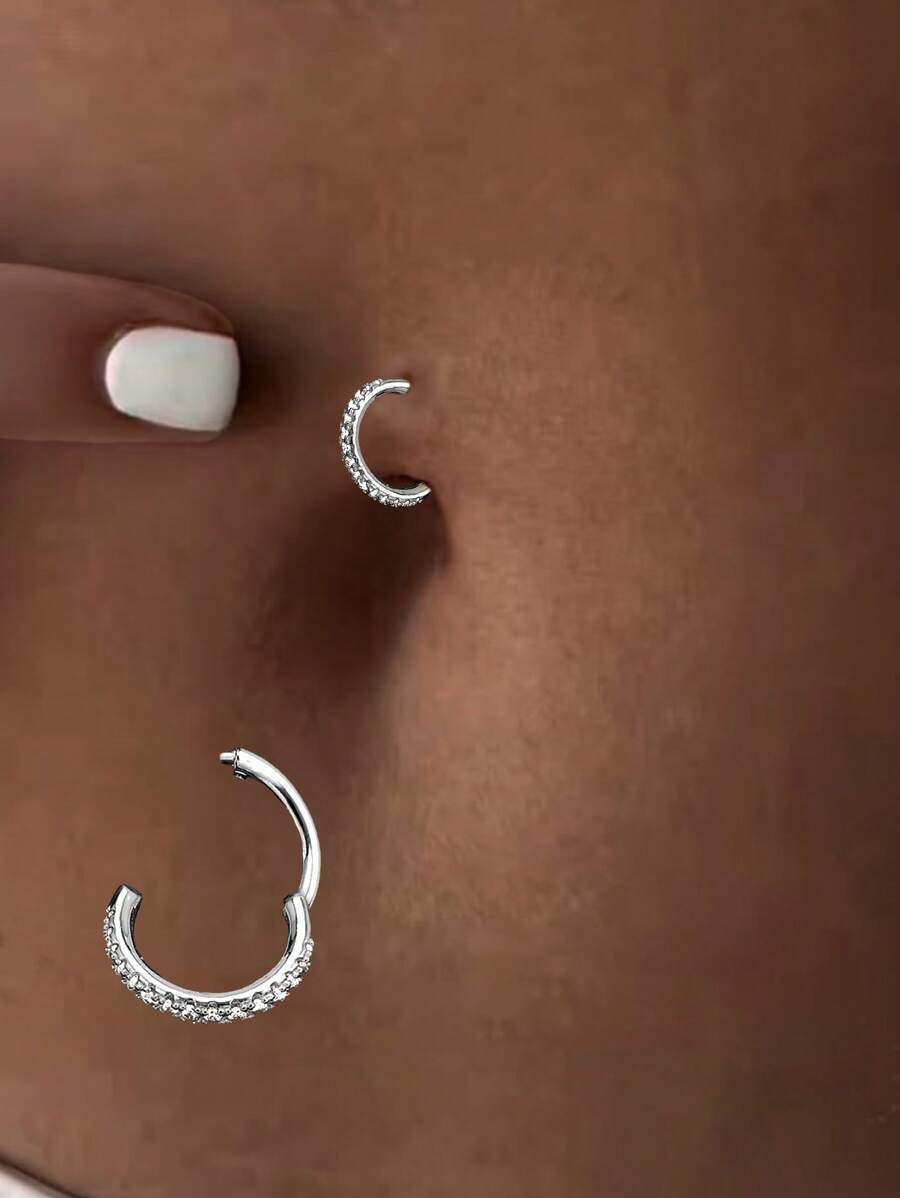 Tipo di stile:Singolo anello ombelicale