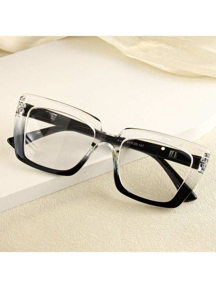 Colore della montatura:Stampa leopardata mezza rosa