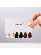 Colore:Nero/Rosso vino/Bianco perla/Completo