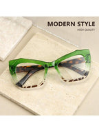 Colore della montatura:Leopardo verde