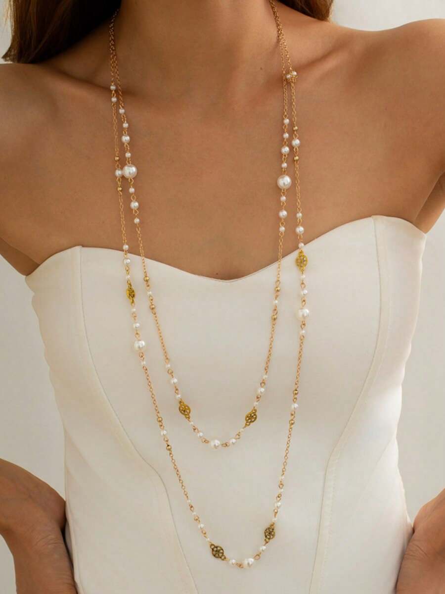 Tipo di stile:collana lunga
