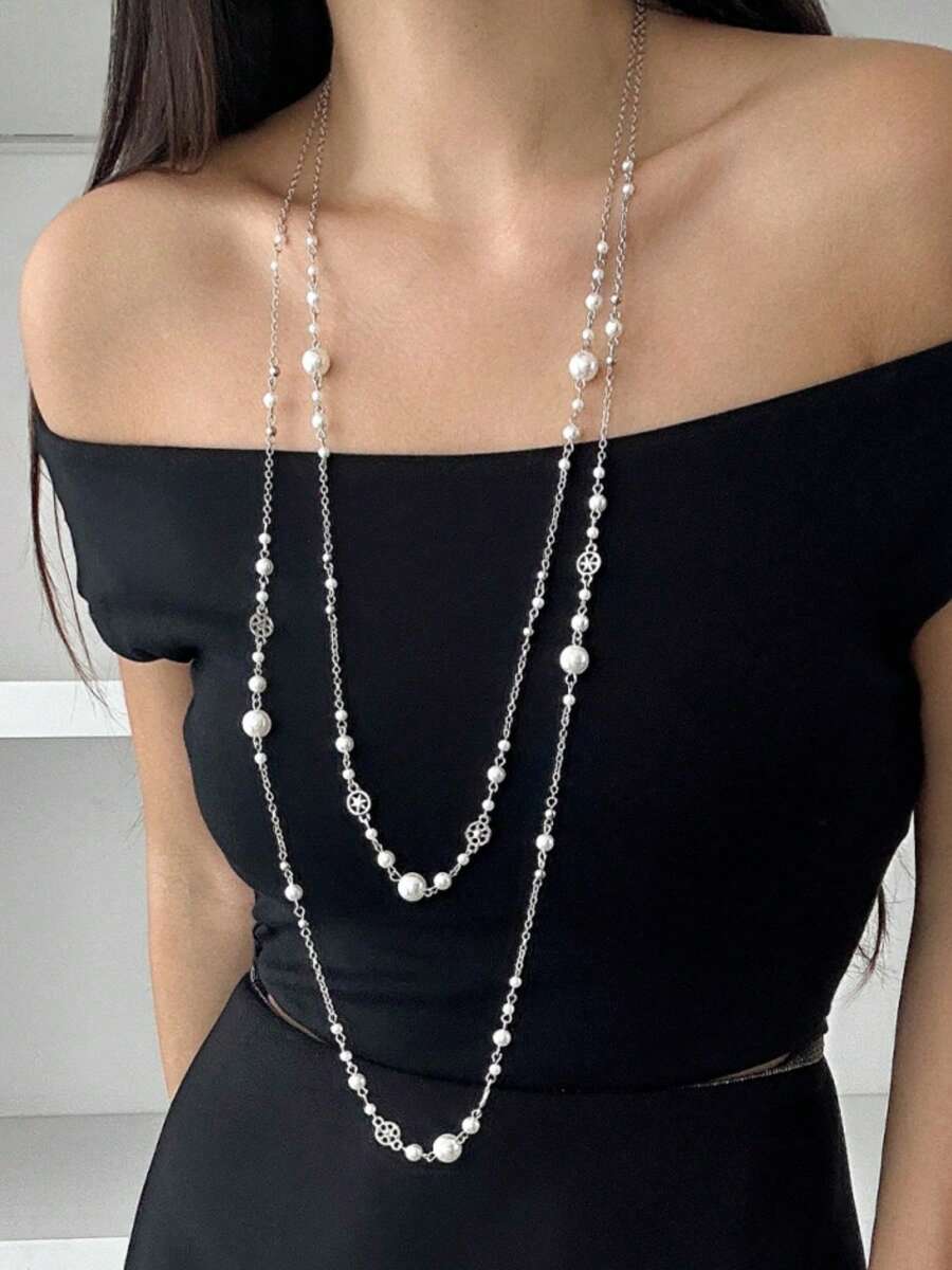 Tipo di stile:collana lunga