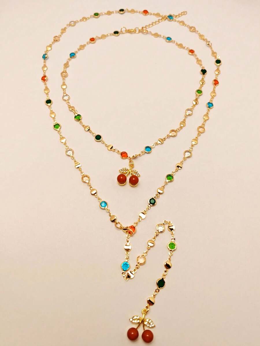 Tipo di stile:2 pezzi di ciliegia