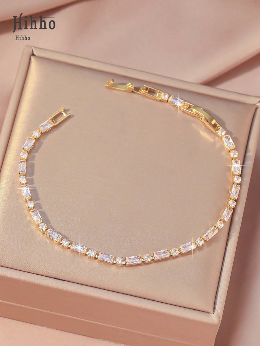 Tipo di stile:Bracciale da tennis