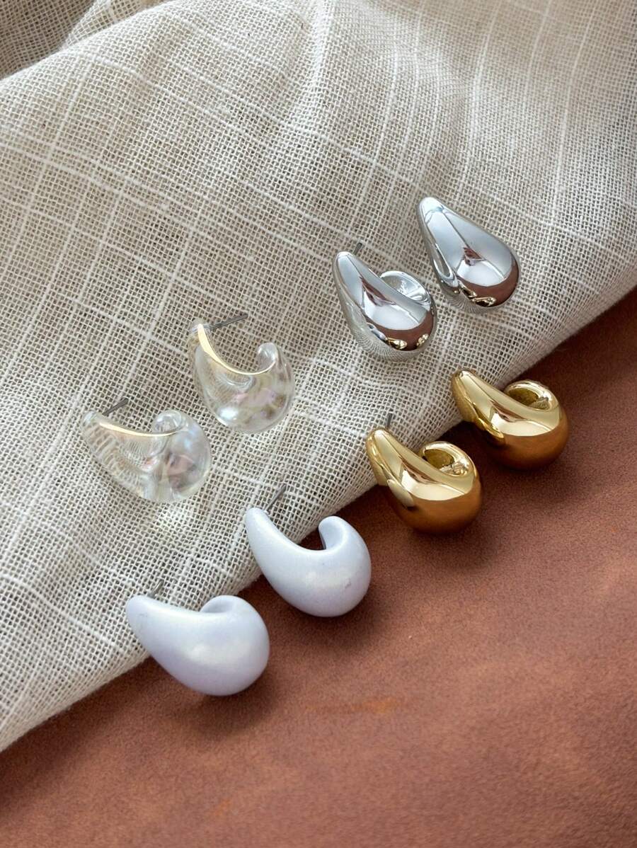 Colore:Set oro/argento/colorato/bianco