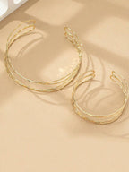 Colore:Collana con bracciale sfaccettato - Oro