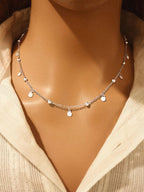 Tipo di stile:Collana con perline rotonde e nappa