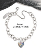 Tipo di stile:SL001-DJ006-Cuore smaltato pieno d'amore