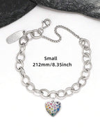 Tipo di stile:SL001-DJ006-Cuore smaltato pieno d'amore
