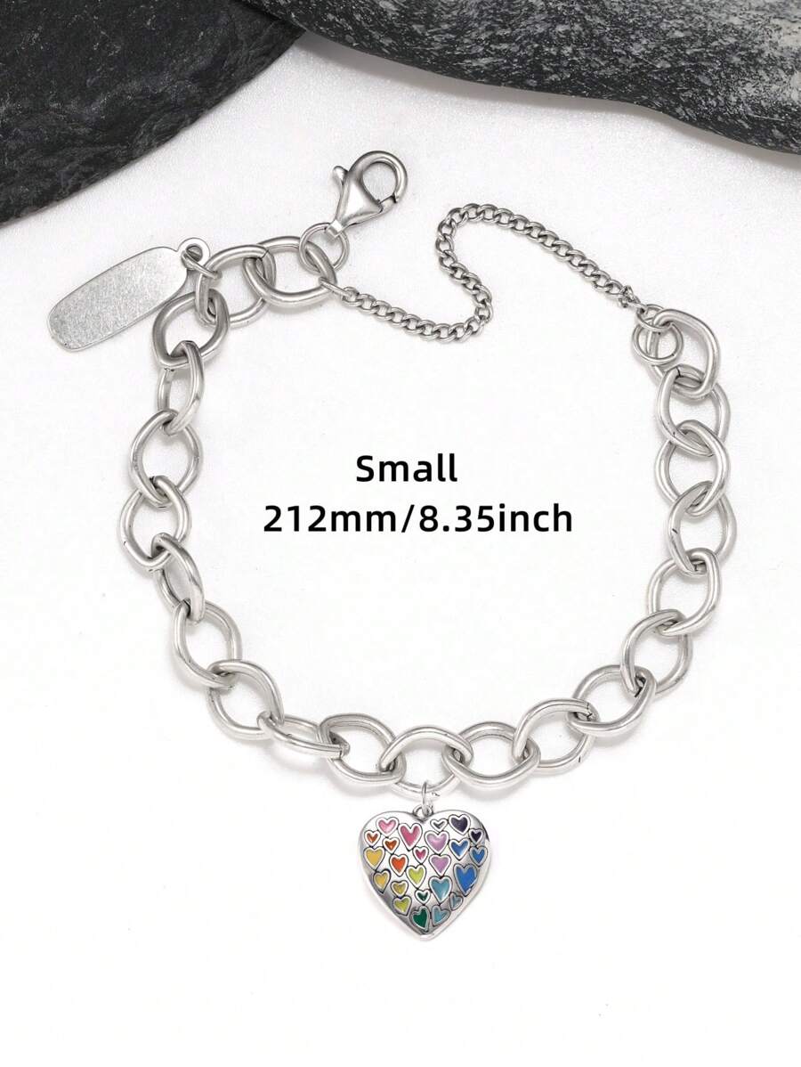 Tipo di stile:SL001-DJ006-Cuore smaltato pieno d'amore