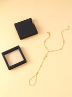 Colore:Bracciale in oro + scatola regalo