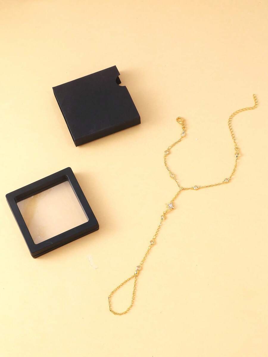 Colore:Bracciale in oro + scatola regalo