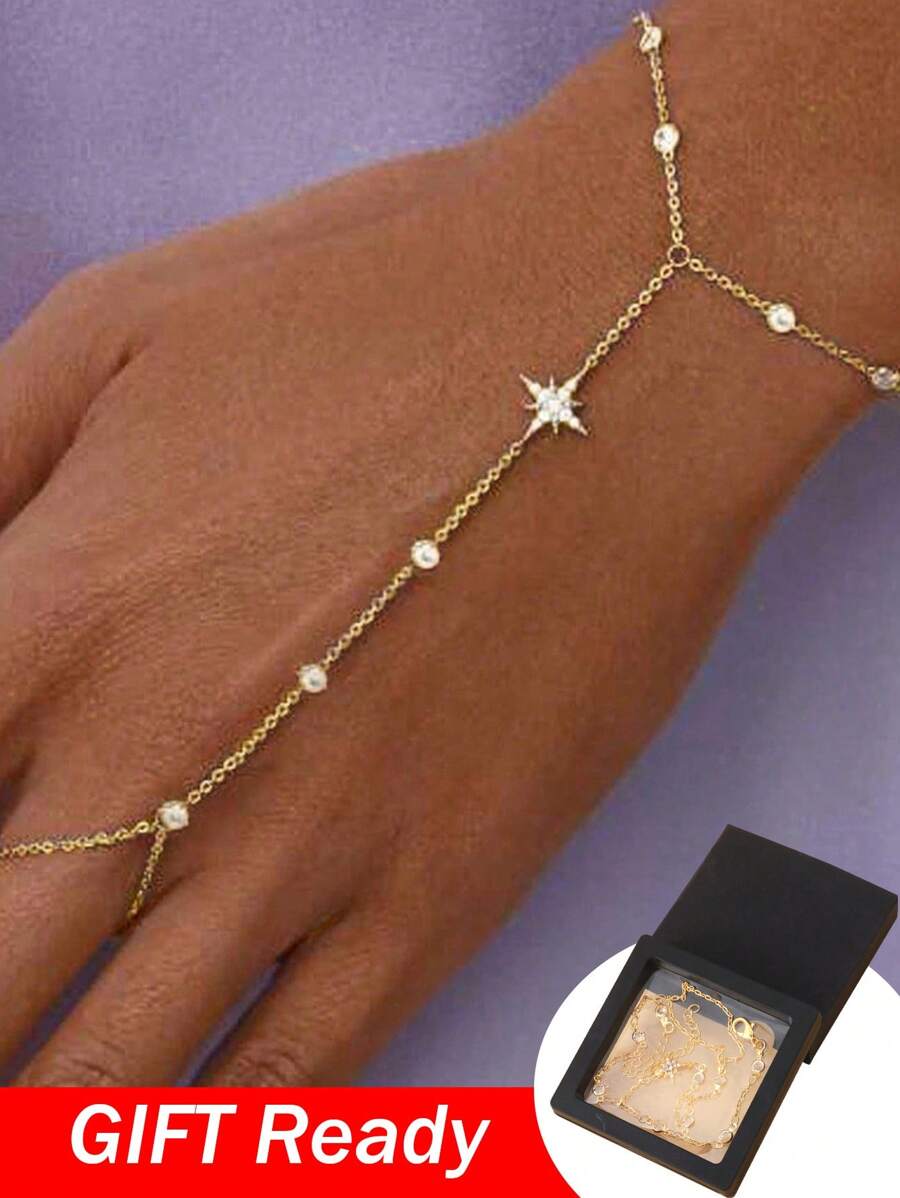 Colore:Bracciale in oro + scatola regalo