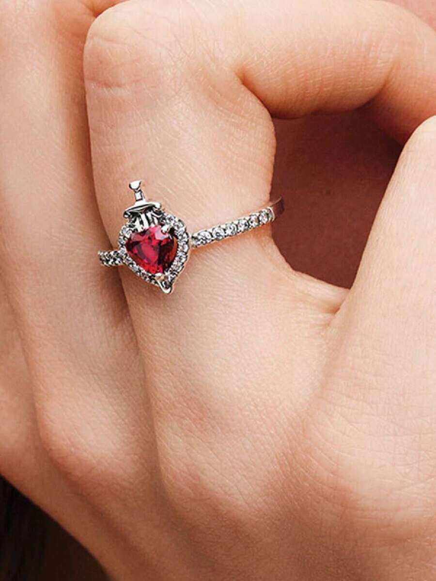 Tipo di stile:cuore d'amore rosso
